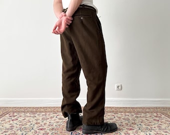 40s Vintage Euro Swiss Work Pants / 1940年代 ヨーロッパ スイス製