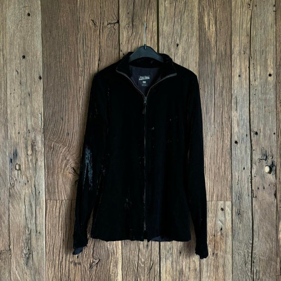 90s JEAN PAUL GAULTIERベルベットブルゾンy2k 90s JEAN PAUL GAULTIERベルベットブルゾンy2k