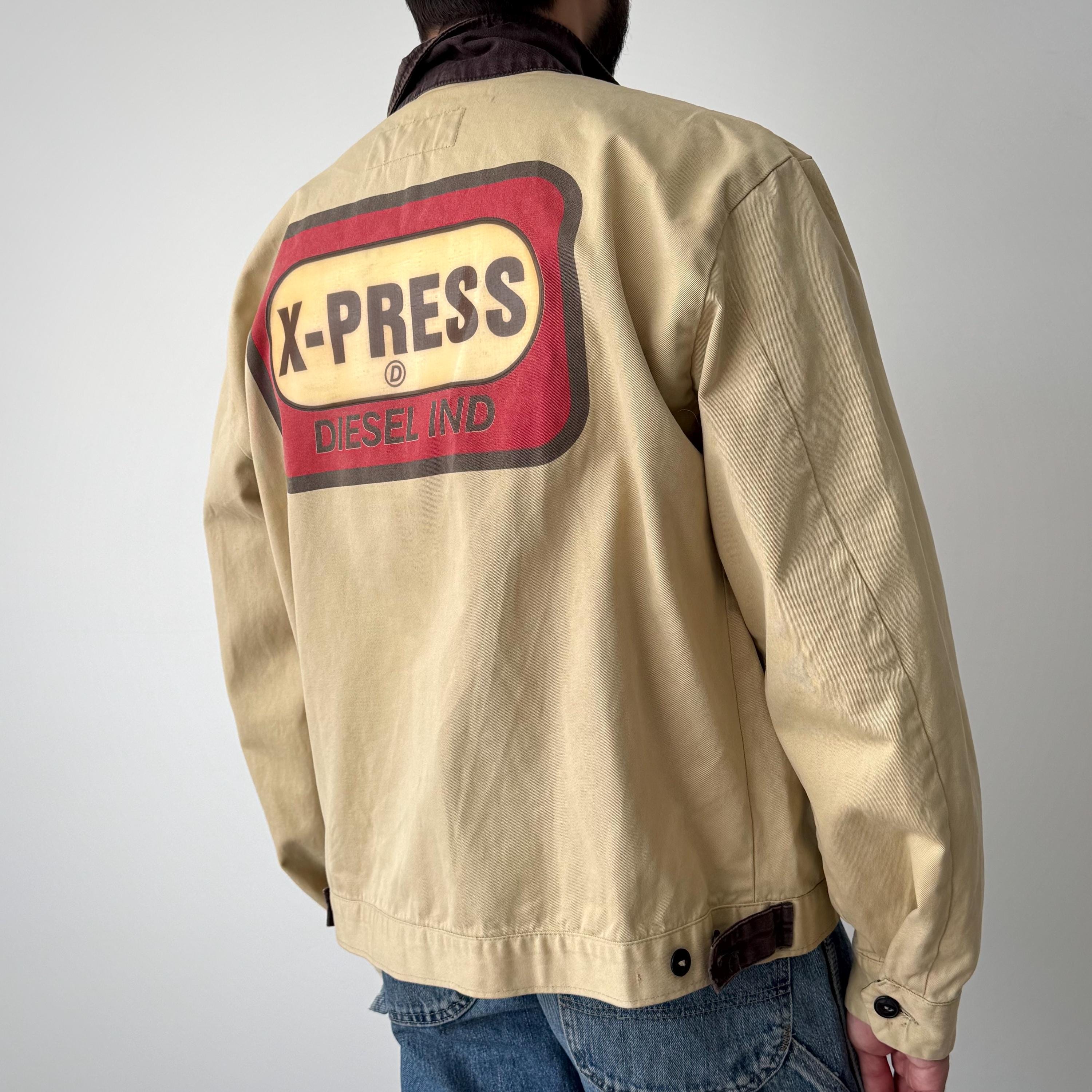 Vintage 90s Diesel Industry “x-press” Work Jacket Type 2 — Men's