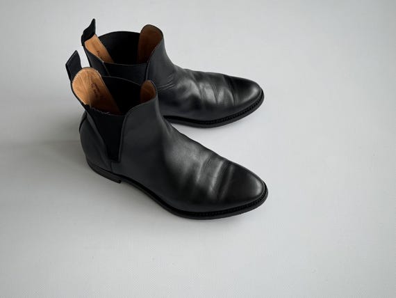 Crockett & Jones 'Rachel' Women's Black Leather Chelsea Boots