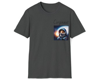 Corgi Astronaut Tee Shirt