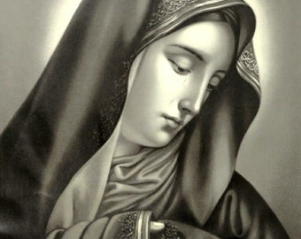 Our Lady of Sorrow V50 Poster Print Art Home Wall Decor Catholic ...