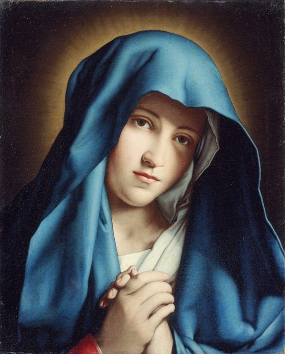Our Lady of Sorrow V4 Poster Print Art Home Wall Decor Catholic ...