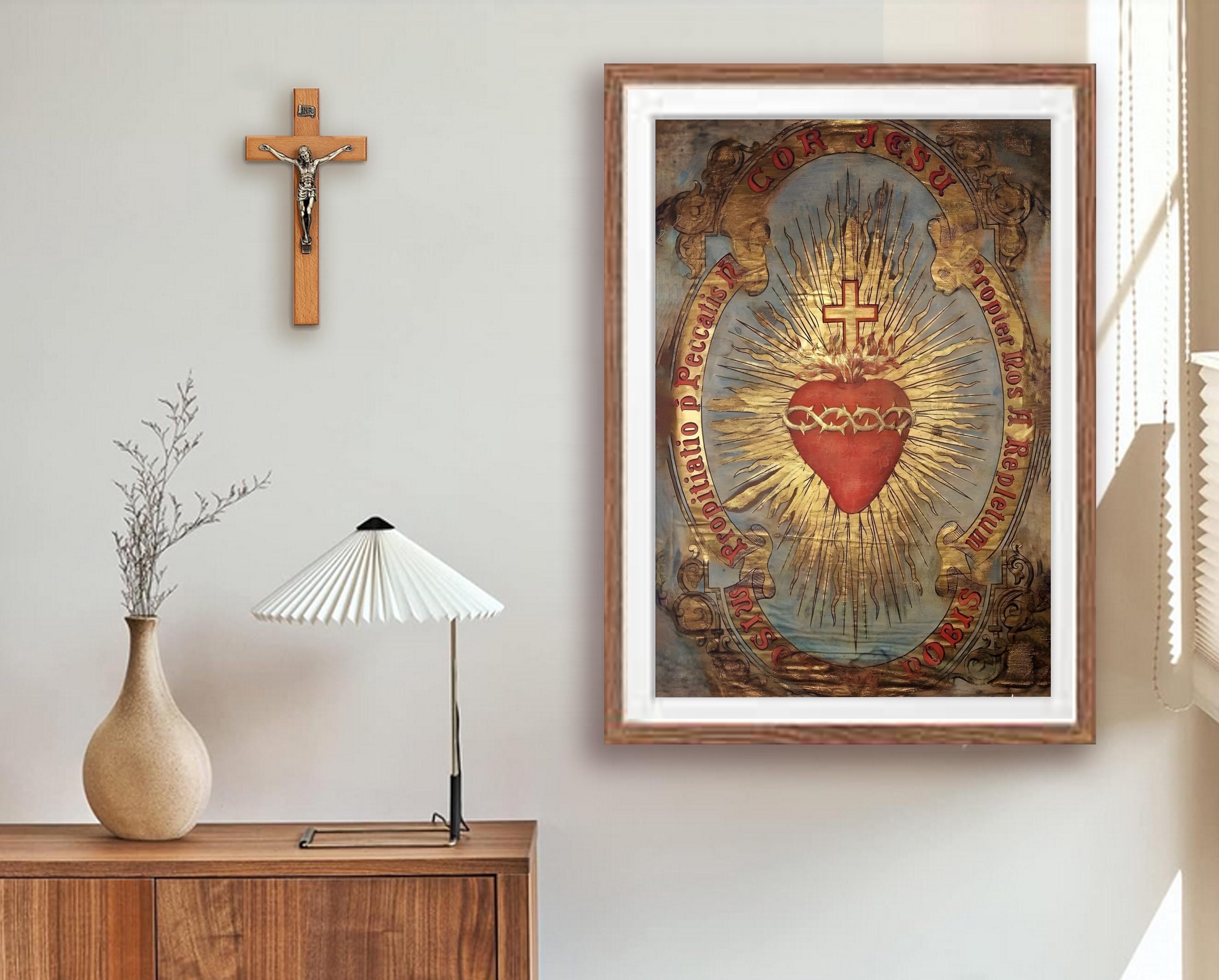 The Sacred Heart of Jesus V3 Poster Print Art Home Wall Decor Catholic ...
