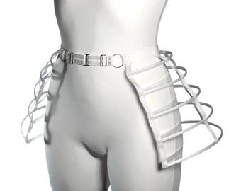 Falda jaula de Blancanieves, crinolina jaula, falda de aro de novia, cinturón jaula, miriñaque de novia