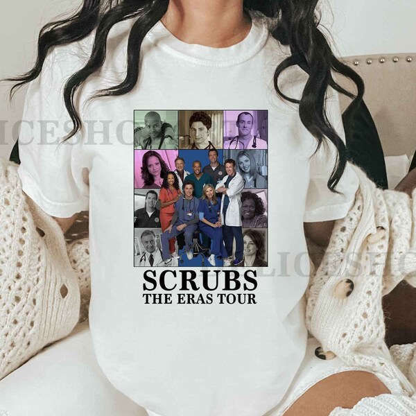 Scrubs Tv Show Etsy