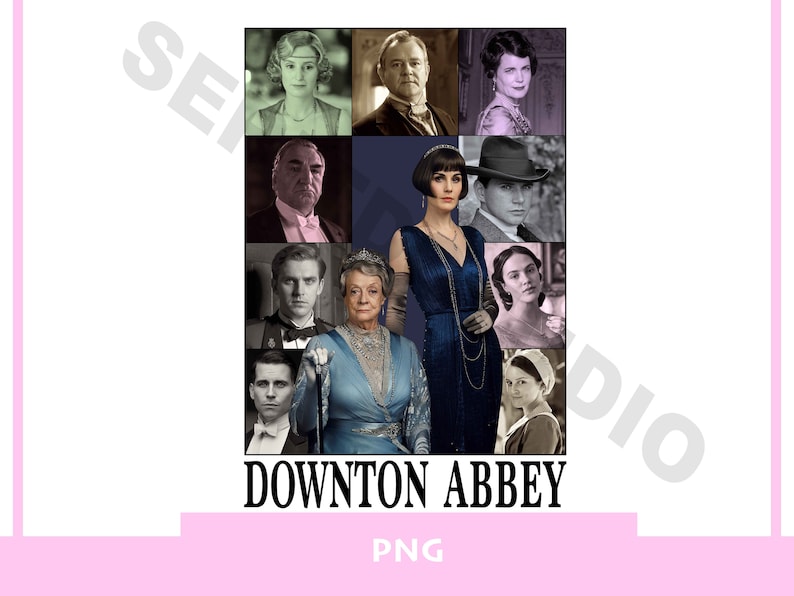 Downton Abbey Print PNG the Eras Tour Png Merch Downton Abbey Digital ...