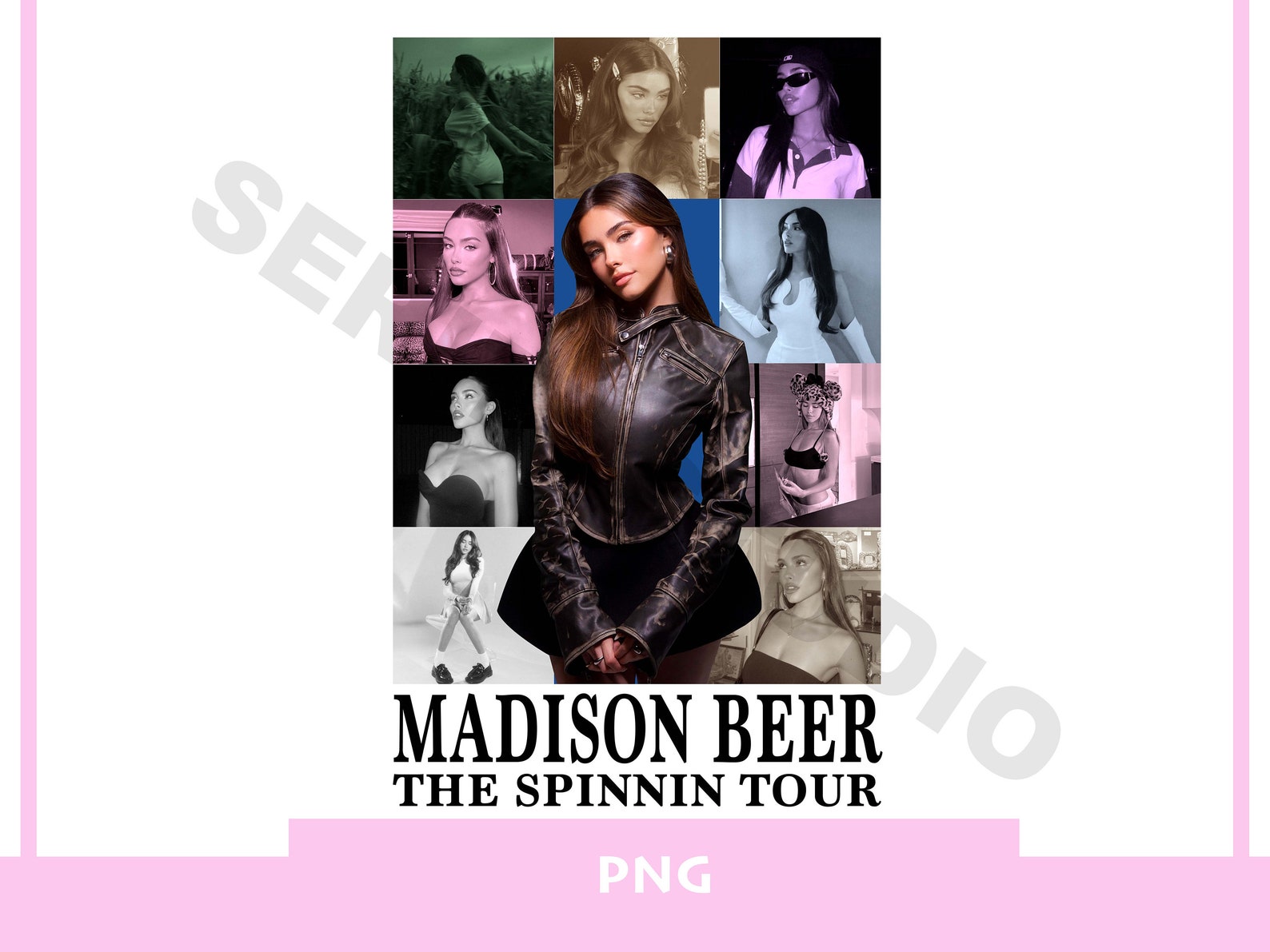 Madison Beer Png the Spinnin Tour Print Tshirt Madison Beer the