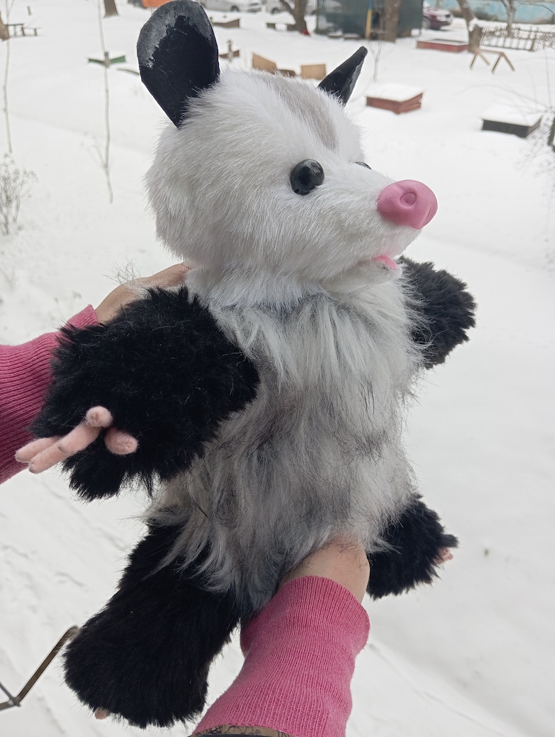 Possum Stuffed Plush, Stuffed Animal Cute, Opossum Snuggly, Possum