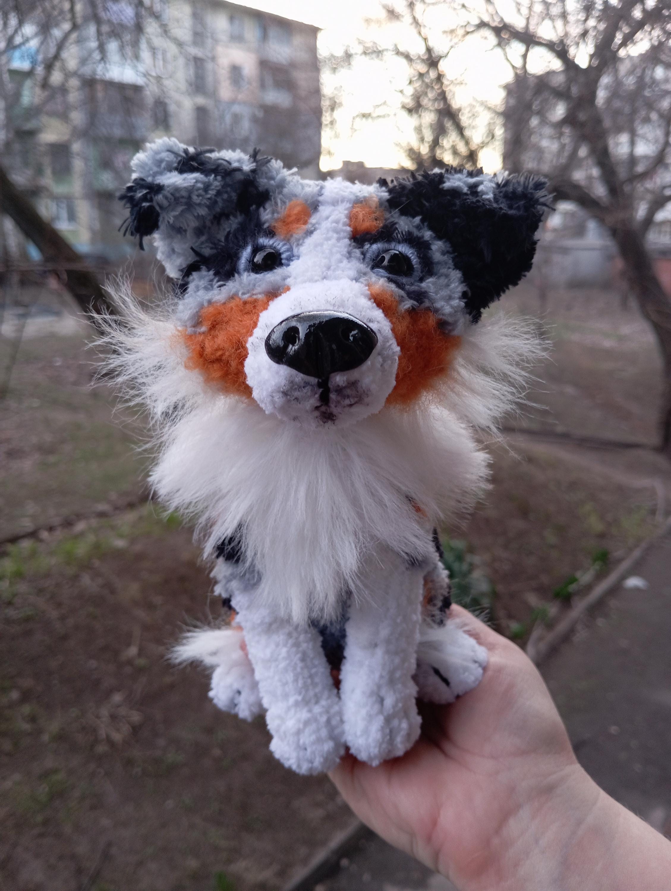 mini australian shepherd stuffed animal
