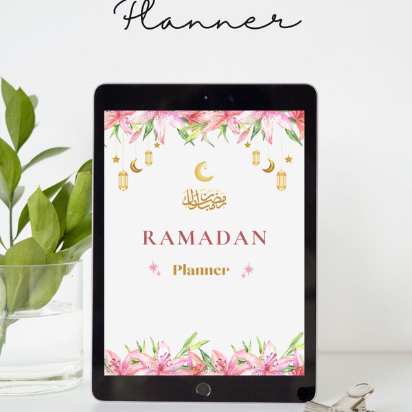 Ramadan Planner 2024 – Islamic Calendar, Daily Duas, and Goal Tracking, Ramadan Kareem, Muslim Planner, Planner for Muslims, Ramadan