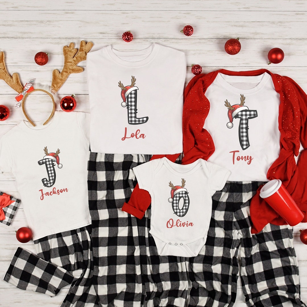 Personalized Family Christmas Matching Shirts, Christmas Holiday