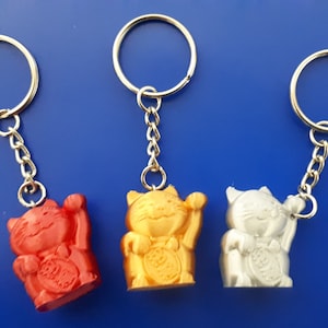 Lucky Cat Key Chain
