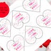Editable Valentine Day Tag Printable, Valentine's Day Gift Tag ...