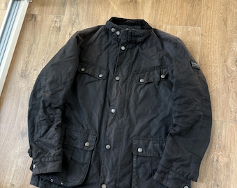 Giacca cerata da uomo Barbour International Duke, taglia: M