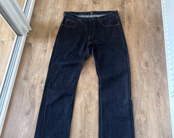 Jeans da uomo Lee Vintage Blake blu navy, modello dritto, taglia: 34/32