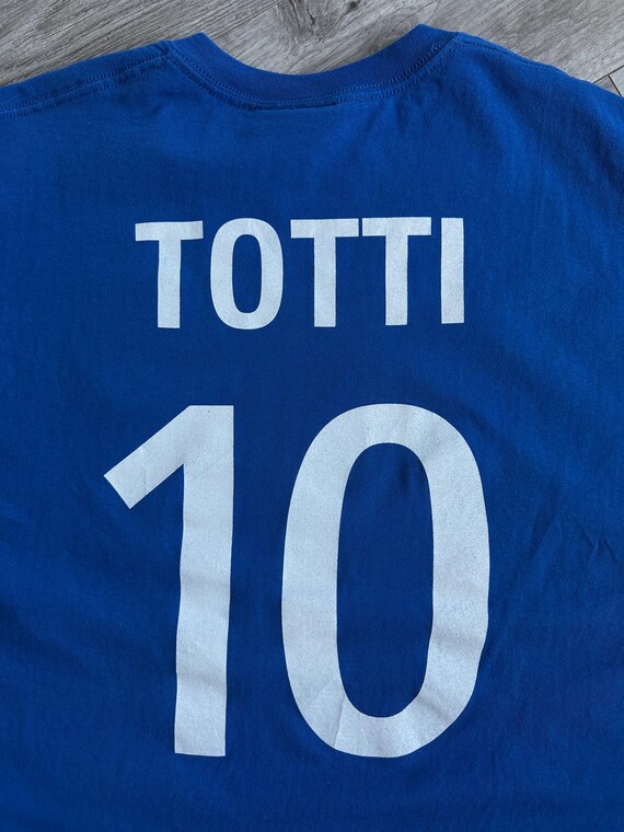カッパ イタリア #10 トッティ ヴィンテージ コットン レア T シャツ