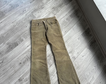 Miss Sixty Y2K vintage corduroy women’s flared pants