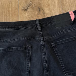 Acne Studios Black Men's River Used Blk Jeans Size: 32/30 image 11