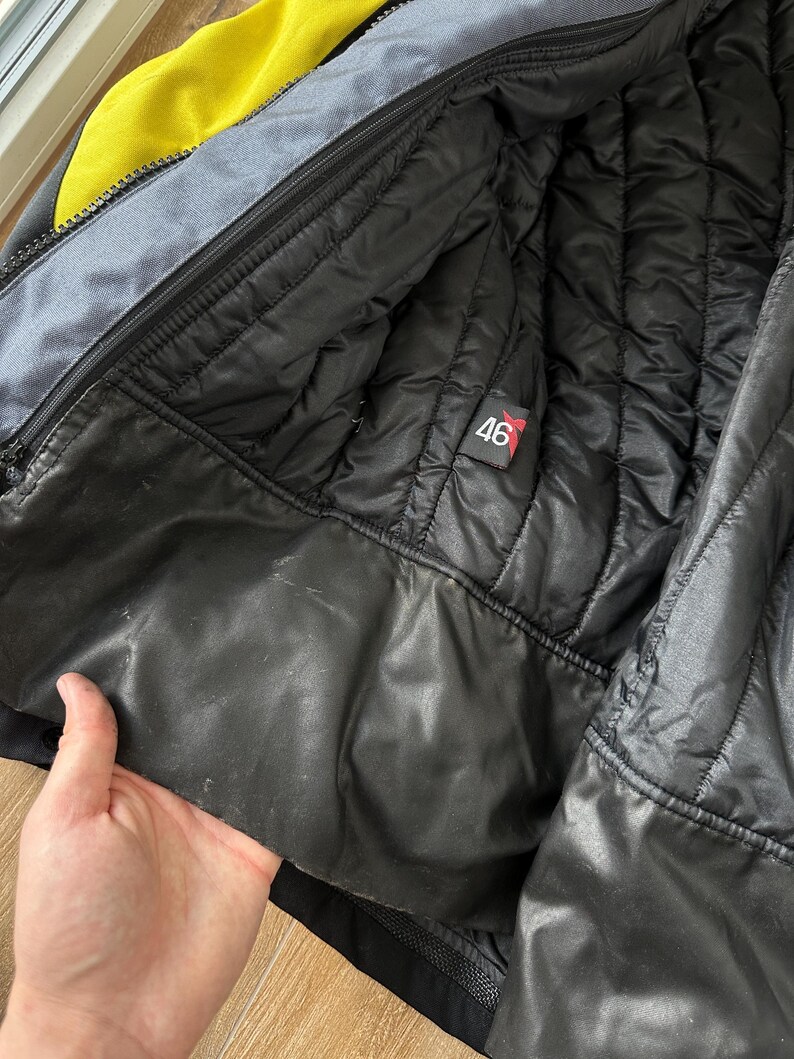 Dainese Vintage Gore Tex Armored Motorcycle Jacket Size: 46 image 13