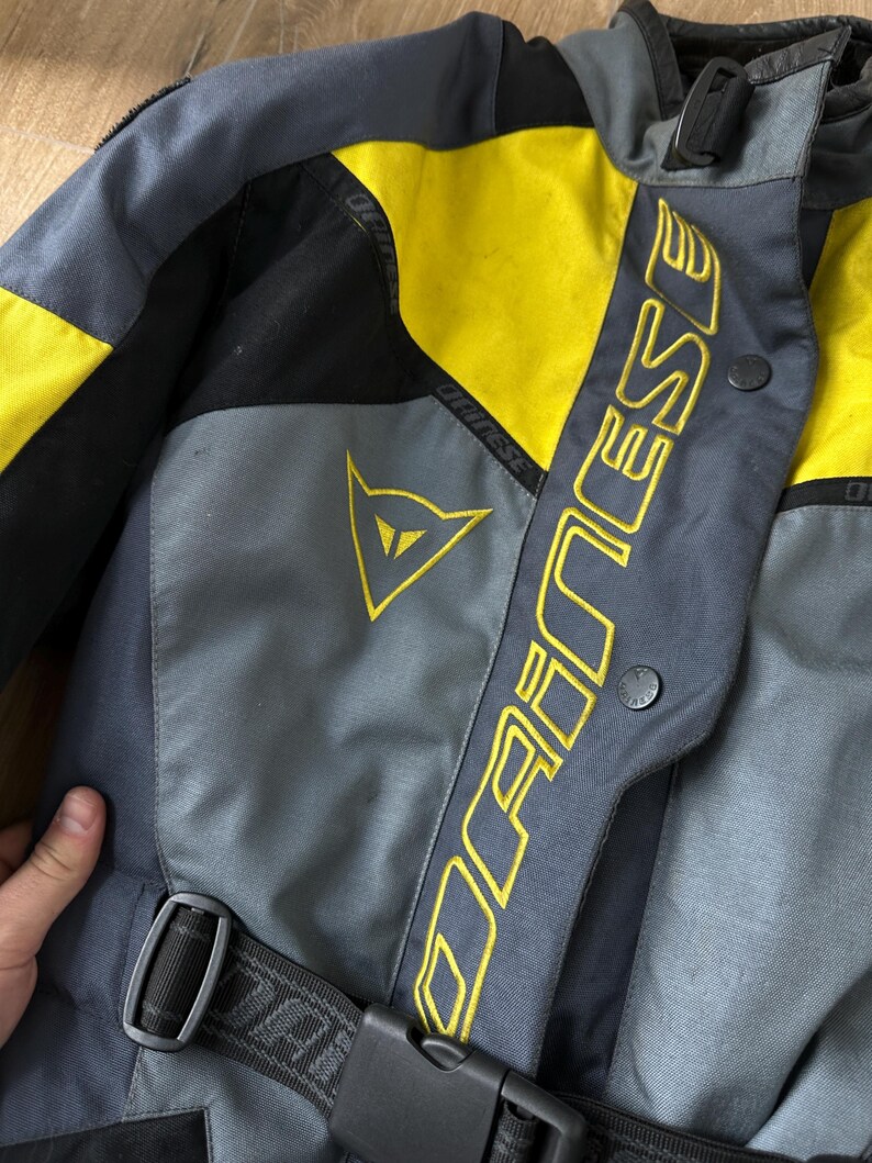 Dainese Vintage Gore Tex Armored Motorcycle Jacket Size: 46 image 8