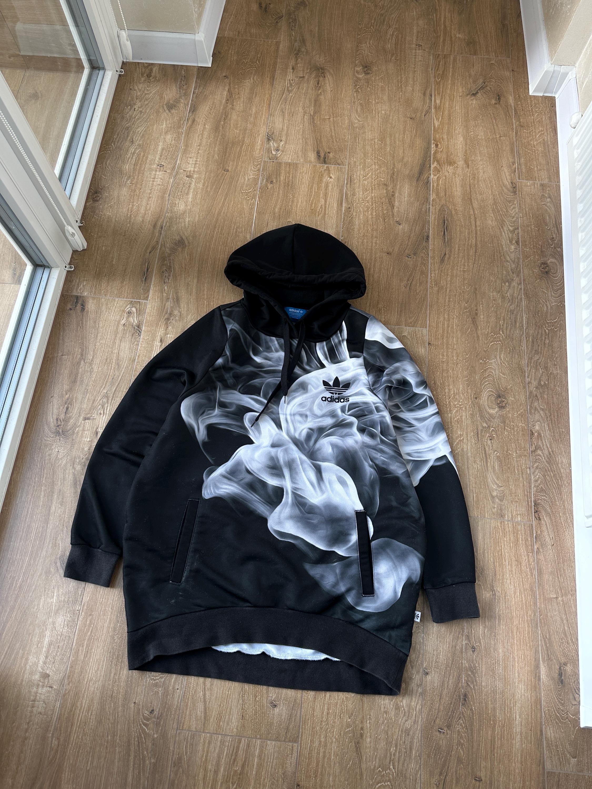 【Rita Ora】パーカー[WHITE SMOKE HOODIE] Adidas Rita Ora - Etsy