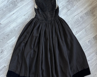 Antique 1890s-1920s Heavy Handmade Maxi women's vintage dress Antique 1890s-1920s Heavy Handmade Maxi women's vintage dress