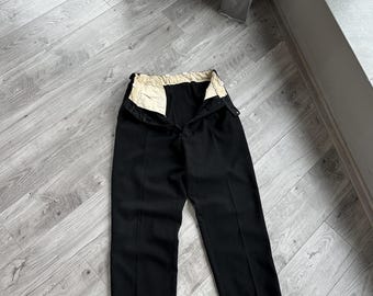 1930s 1940s vintage rare Antique High Waist black men’s pants