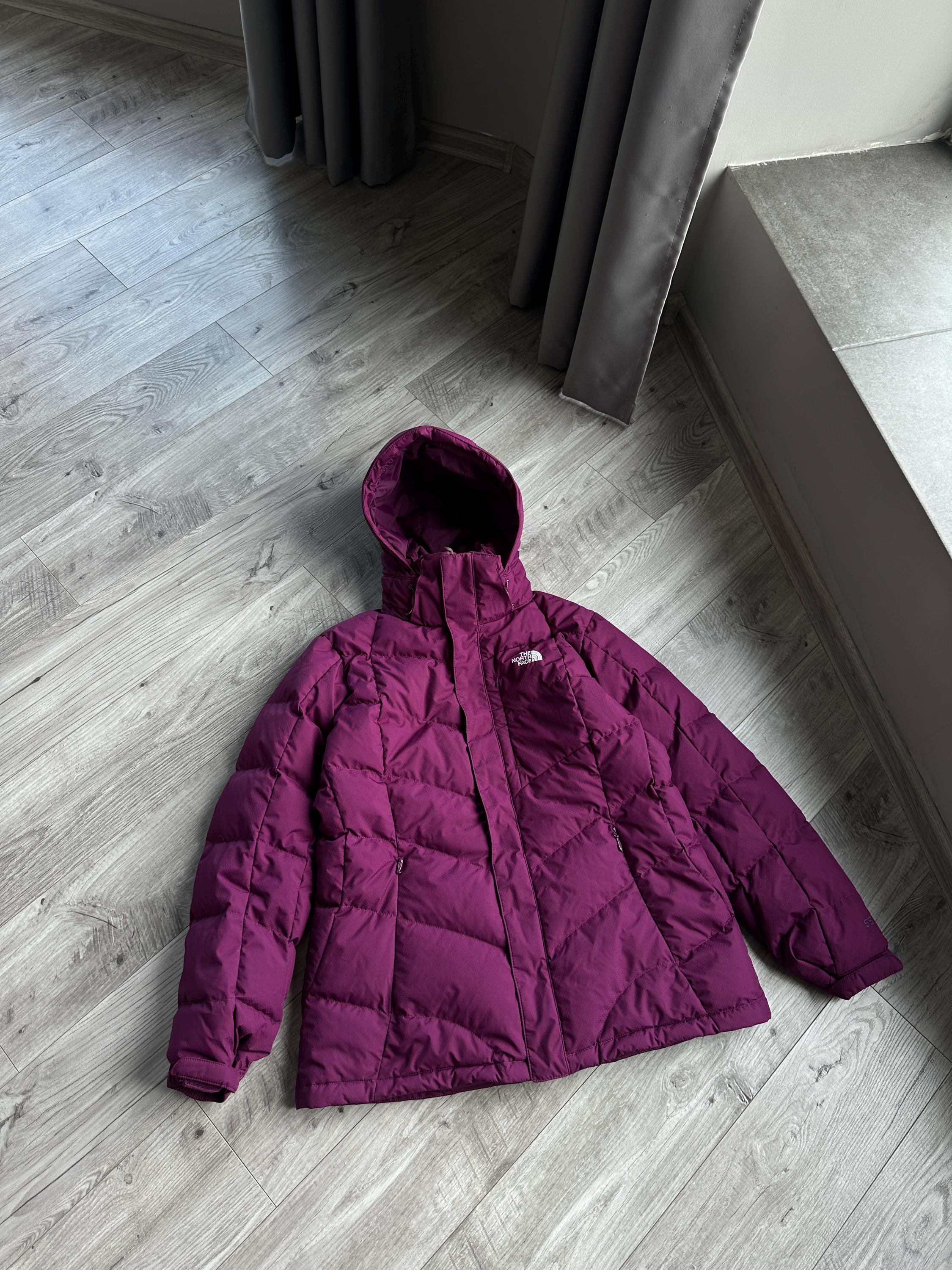 古着 90s◆ザ・ノースフェイス ダウンジャケット 550フィルレディースXL Vintage 1990s the North Face 550 White Puffer Jacket