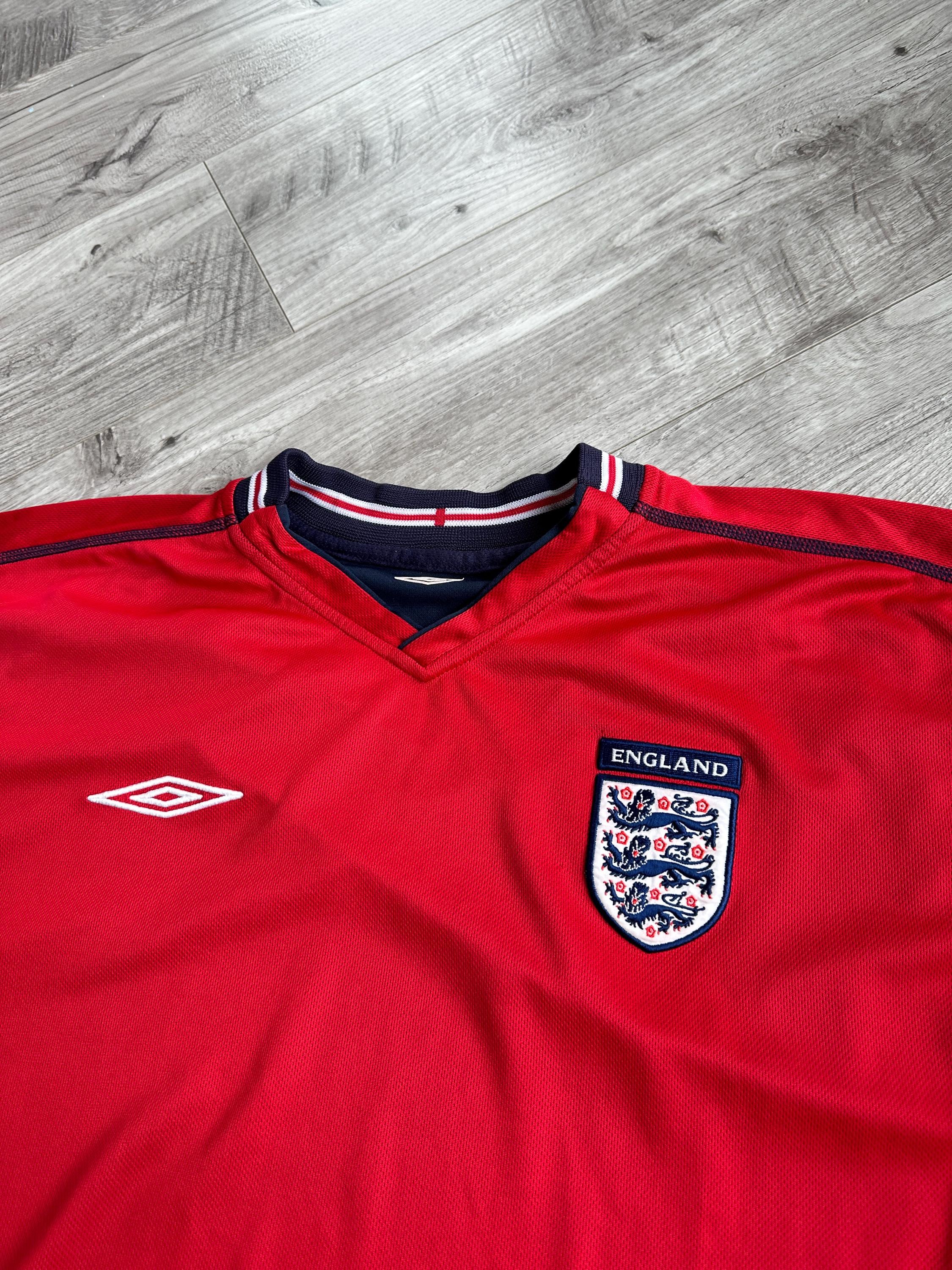 Umbro England 2002-2004 Vintage Reversible Soccer Jersey - Etsy