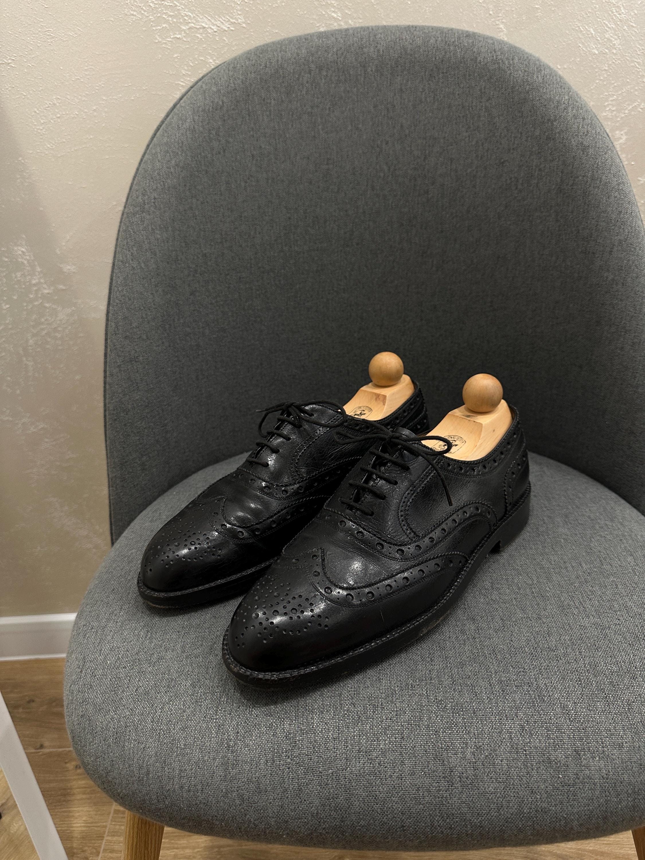 Bally David Mens 10.5D Black Leather Dress Oxford Shoes Made in Switzerland Bally Men Shoes - Etsy UK main image 3