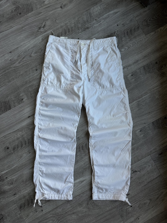 Diesel Vintage White Cargo Men's Y2K Baggy Pants - Etsy