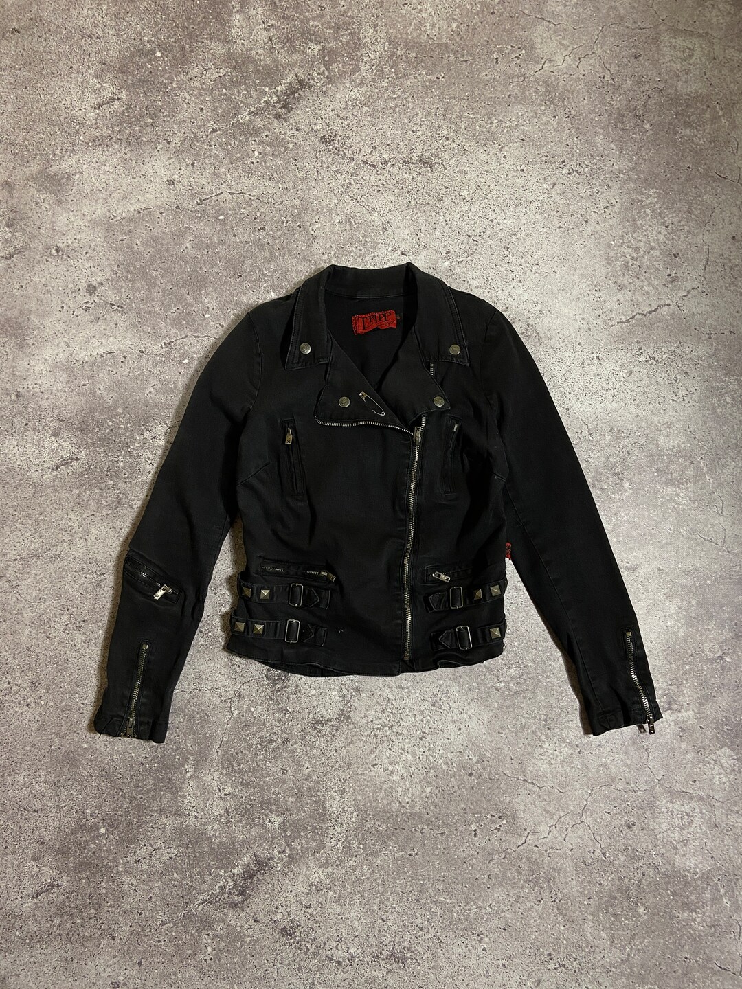 TRIPP NYC】cotton riders jacket Tripp NYC Rock Steady Studded Moto