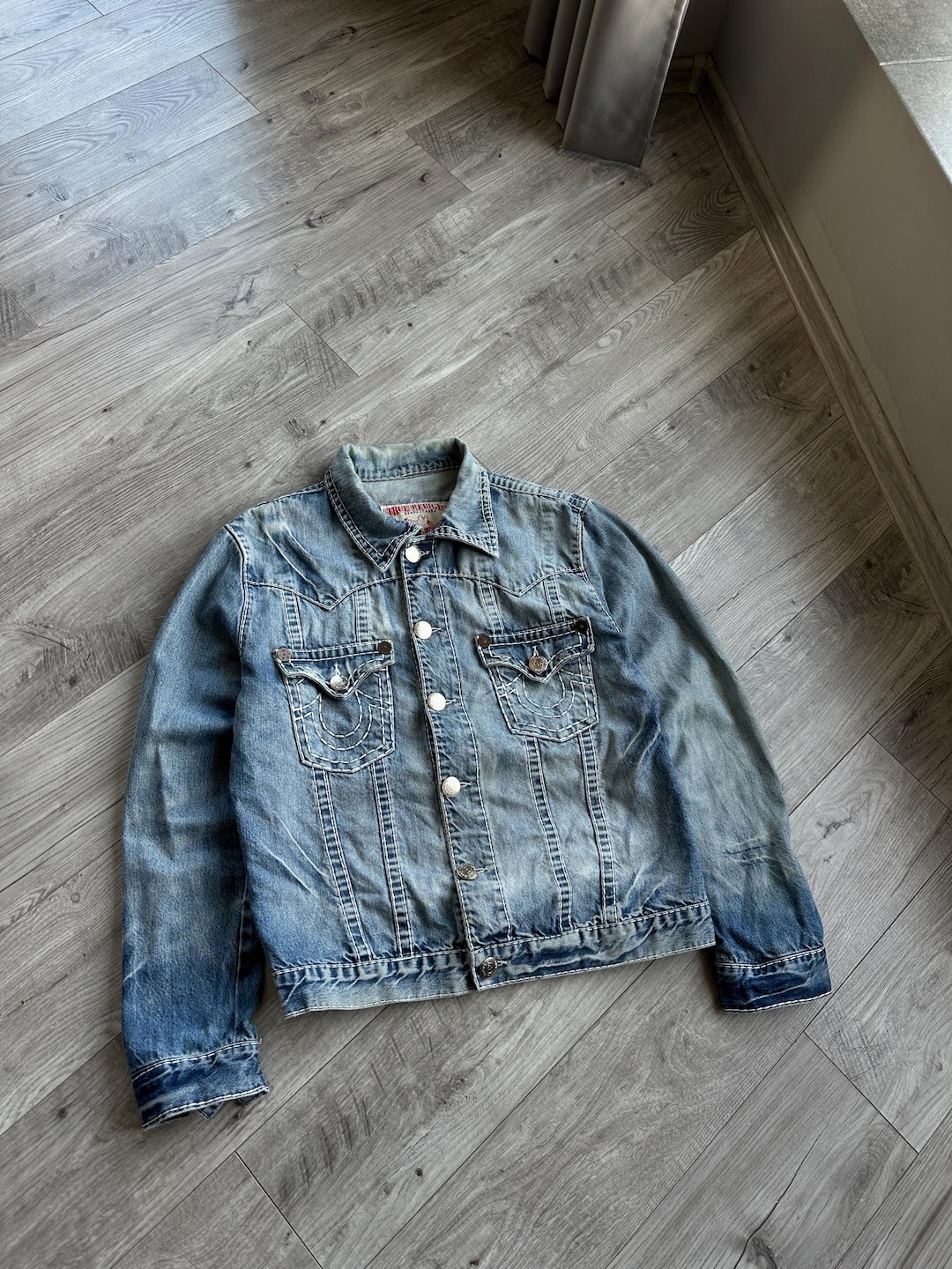 True Religion Vintage Men's Jimmy Super T Y2K Rare Blue Denim