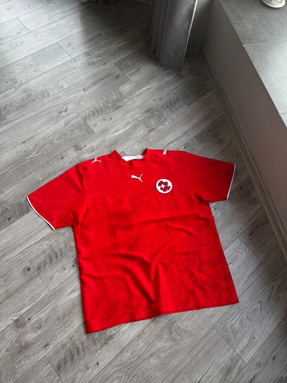 Maillot Suisse Extérieur 2006-2008 #5 - RARE - Taille XL - Occasion