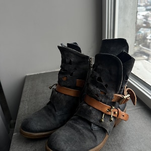 A.S. 98 Airstep avant gard women&#39;s suede boots