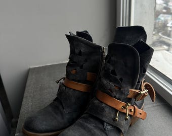 A.S. 98 Airstep avant gard damskie zamszowe buty