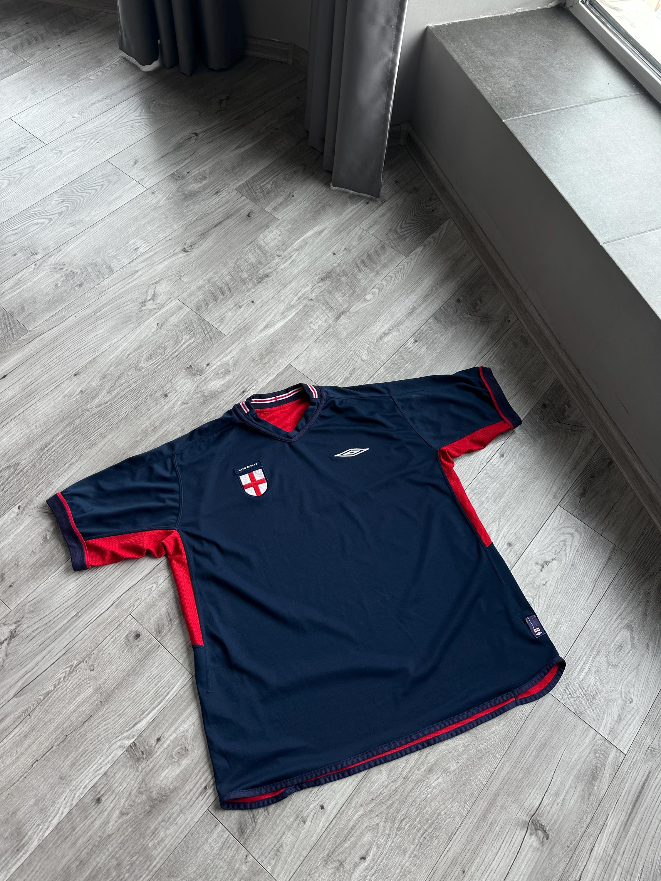 Umbro England 2002-2004 Vintage Reversible Soccer Jersey - Etsy