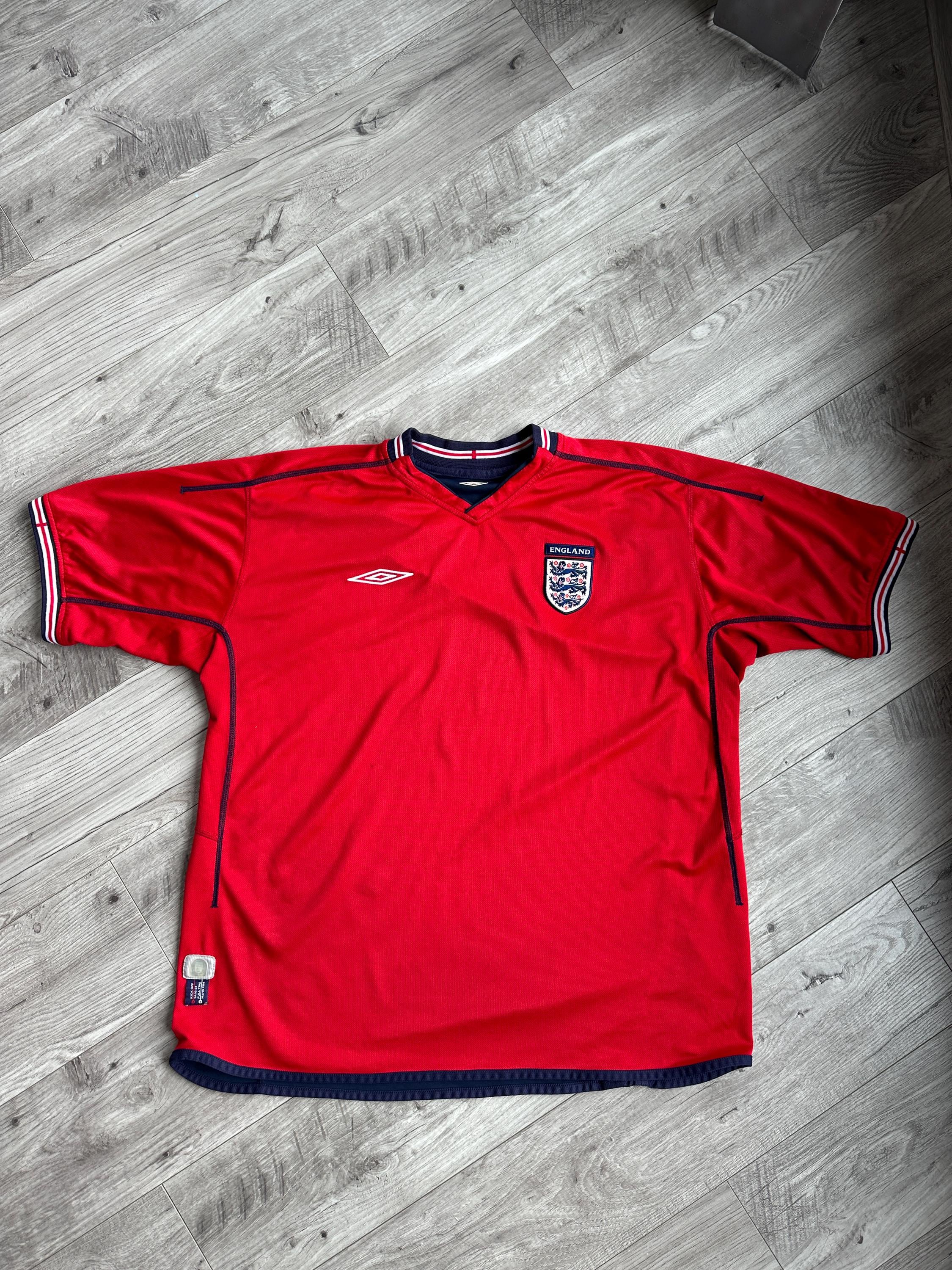 Umbro England 2002-2004 Vintage Reversible Soccer Jersey - Etsy
