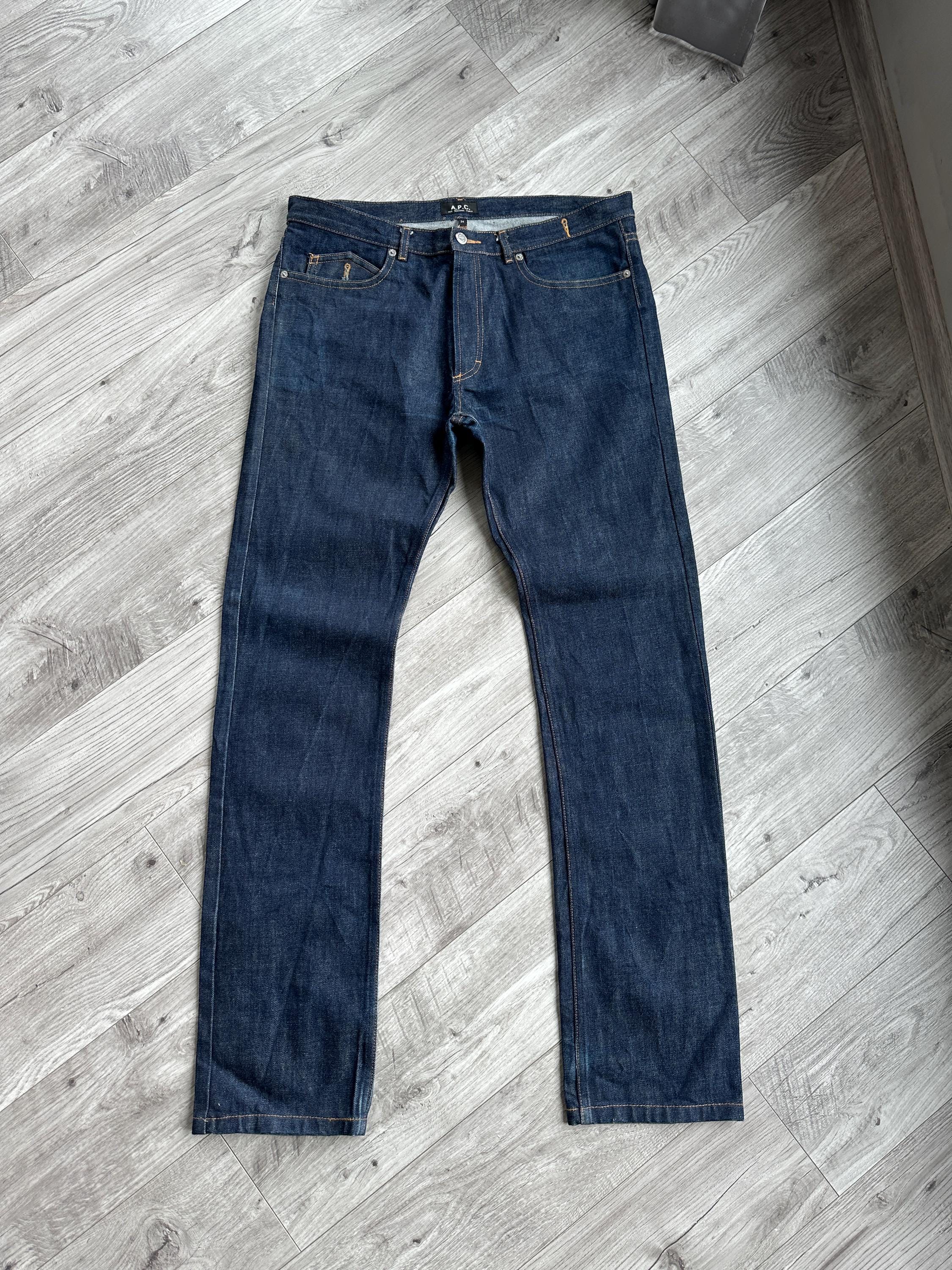 A.P.C ヴィンテージ Vintage A.P.C Jeans A.P.C Redline Denim Dark Wash Denim APC