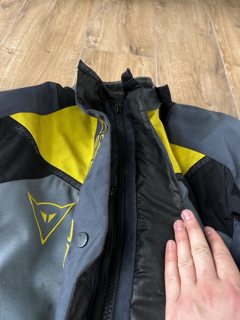 Dainese Vintage Gore Tex Armored Motorcycle Jacket Size: 46 image 11