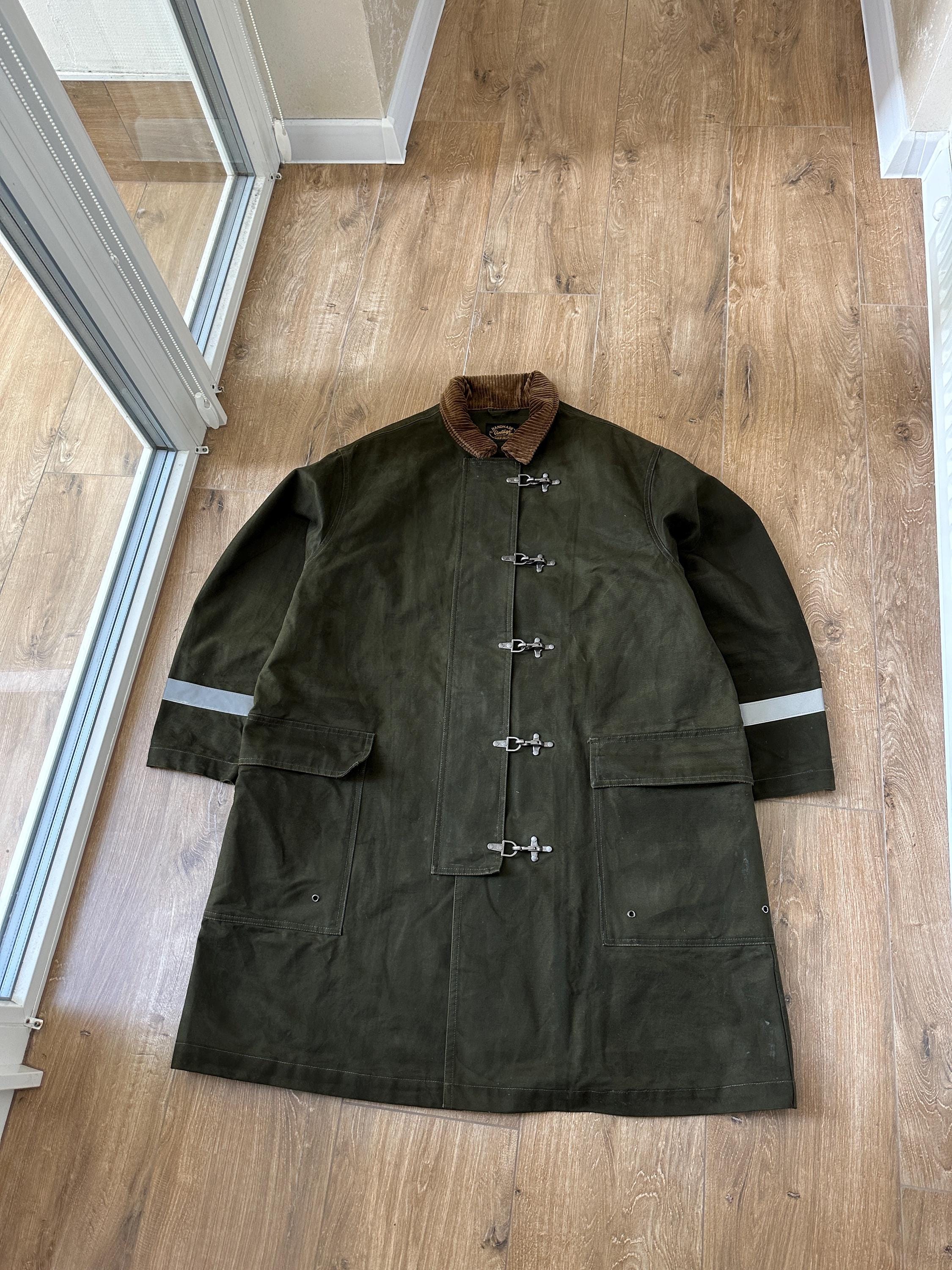 Vintage Fireman Jacket - Etsy