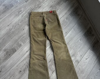 Miss Sixty Y2K Vintage Corduroy Women's Flared Pants - Etsy