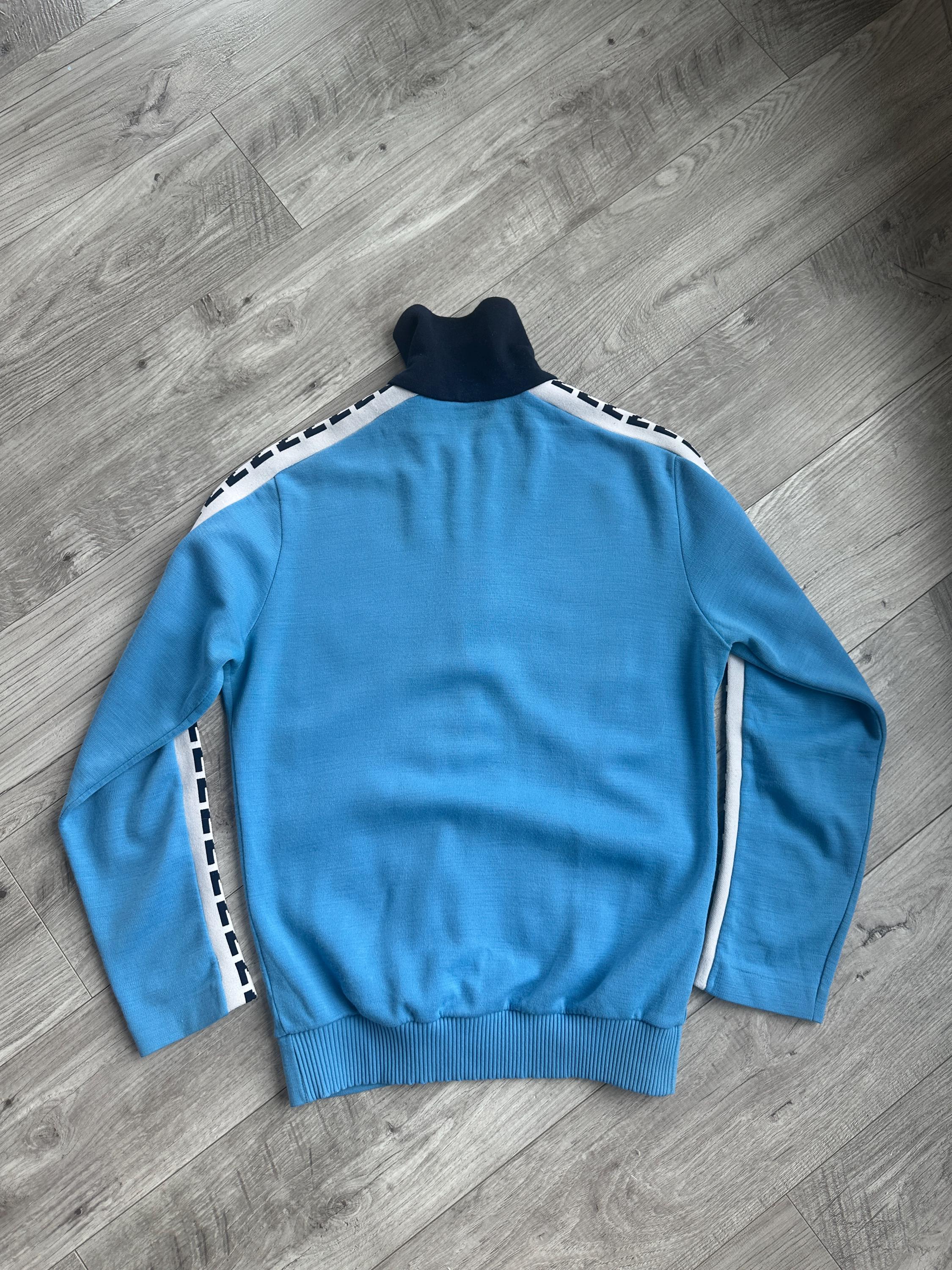 Vintage 70s Switzerland Blue Track Zip up Jacket - Etsy