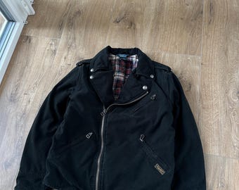 Kurtka motocyklowa dla chłopców Polo Ralph Lauren, rozmiar: 10-12 (M)