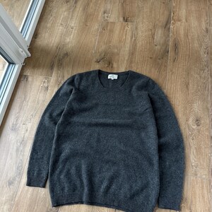 Eric Bompard Cashmere women's gray sweater Size: XL