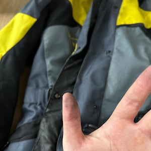 Dainese Vintage Gore Tex Armored Motorcycle Jacket Size: 46 image 10