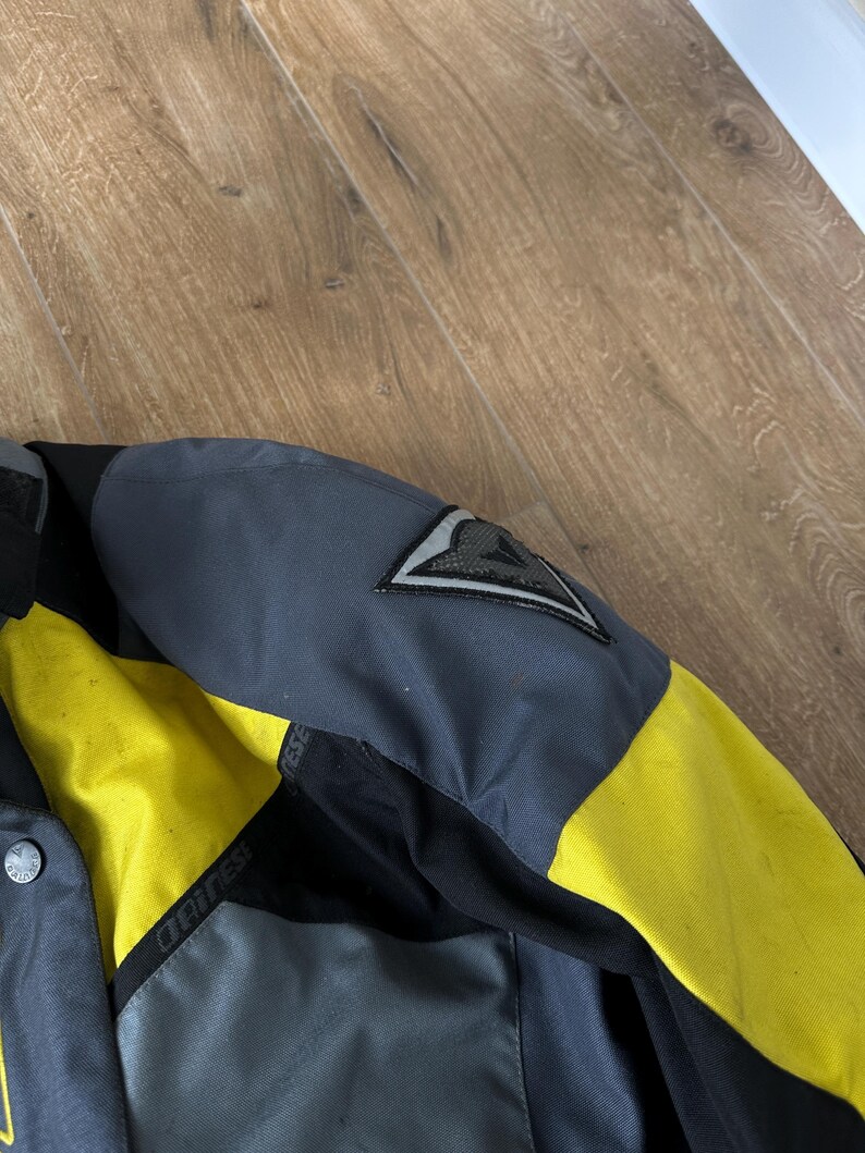 Dainese Vintage Gore Tex Armored Motorcycle Jacket Size: 46 image 2
