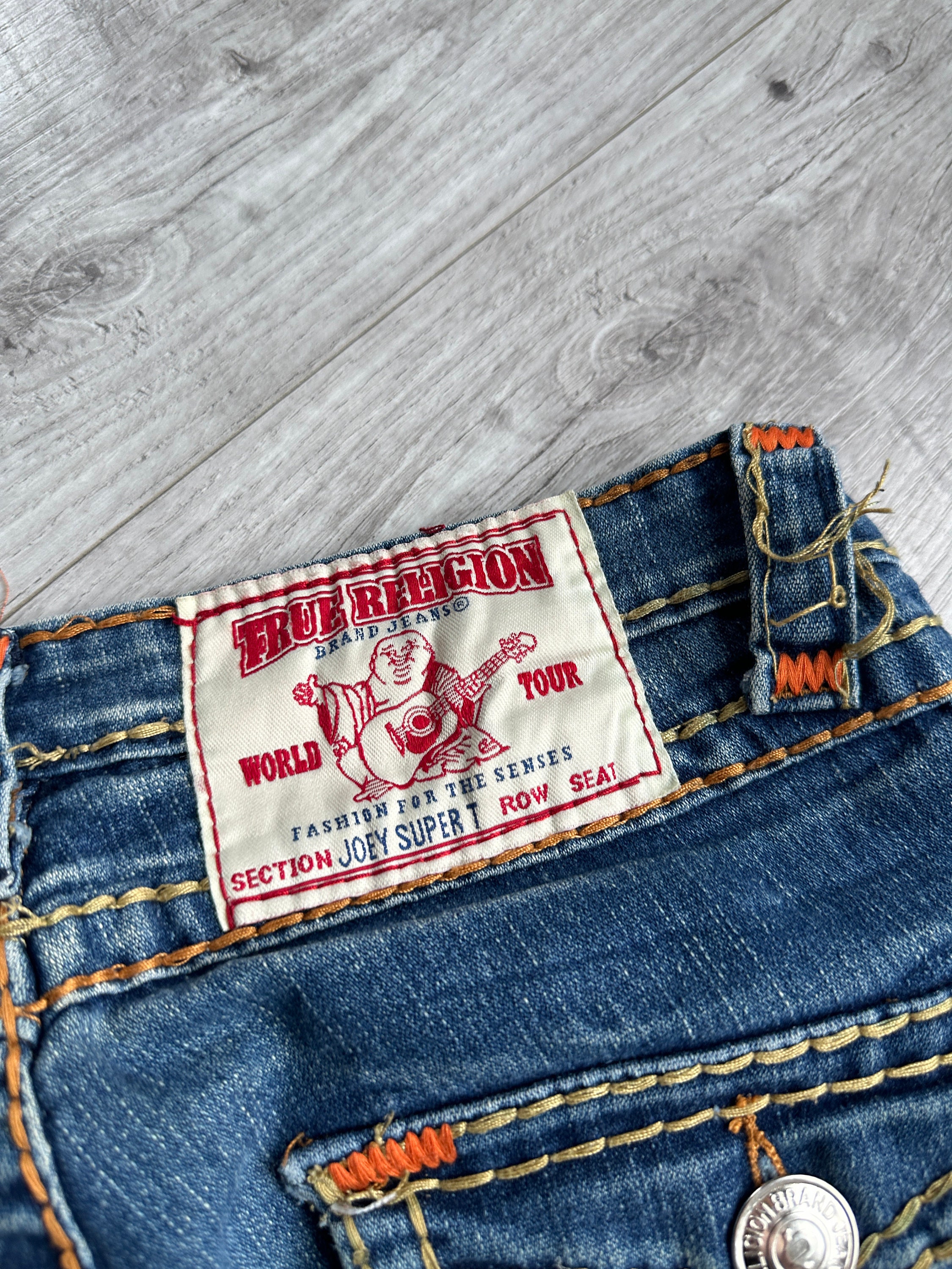 パンツ True Religion JOEY SUPER T True Religion Jeans Women's Joey Super T DUSTY SKIES dark