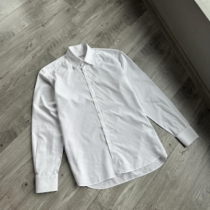 Chemise blanche monogramme vintage Prada pour homme